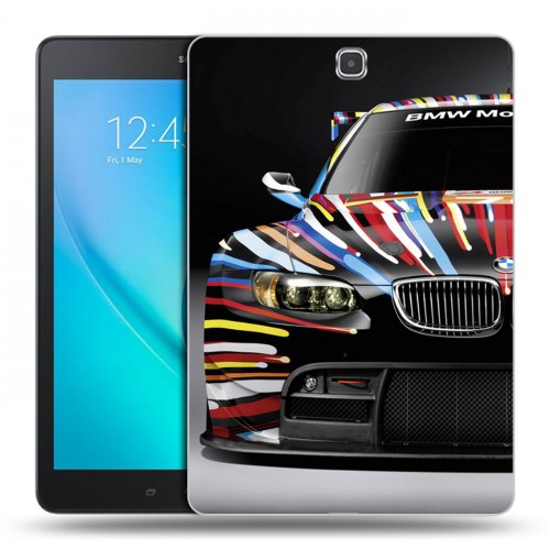 Дизайнерский силиконовый чехол для Samsung Galaxy Tab A 9.7 BMW