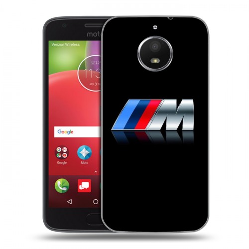 Дизайнерский силиконовый чехол для Motorola Moto E4 Plus BMW