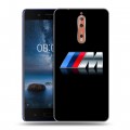 Дизайнерский пластиковый чехол для Nokia 8 BMW