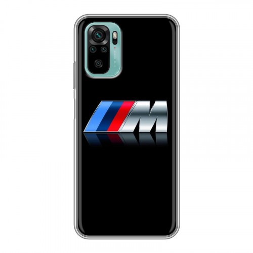 Дизайнерский силиконовый чехол для Xiaomi RedMi Note 10 BMW