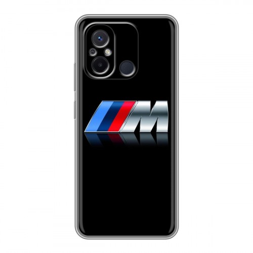 Дизайнерский силиконовый чехол для Xiaomi RedMi 12C BMW