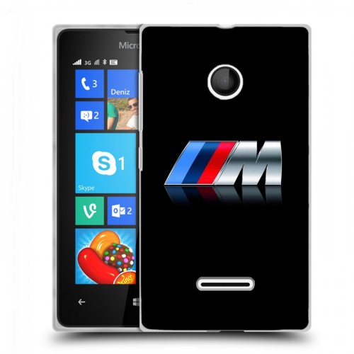 Дизайнерский пластиковый чехол для Microsoft Lumia 435 BMW