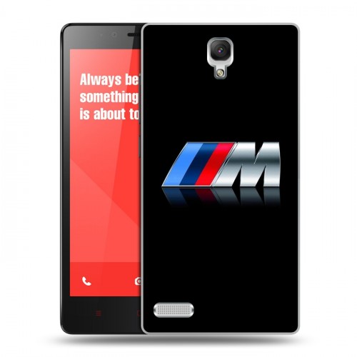 Дизайнерский силиконовый чехол для Xiaomi RedMi Note BMW