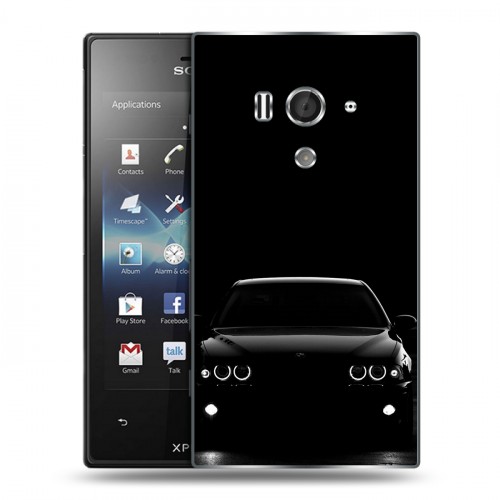 Дизайнерский пластиковый чехол для Sony Xperia acro S BMW