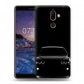 Дизайнерский пластиковый чехол для Nokia 7 Plus BMW