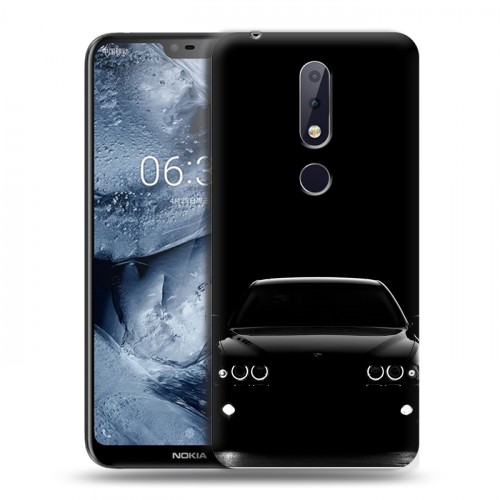 Дизайнерский силиконовый чехол для Nokia 6.1 Plus BMW