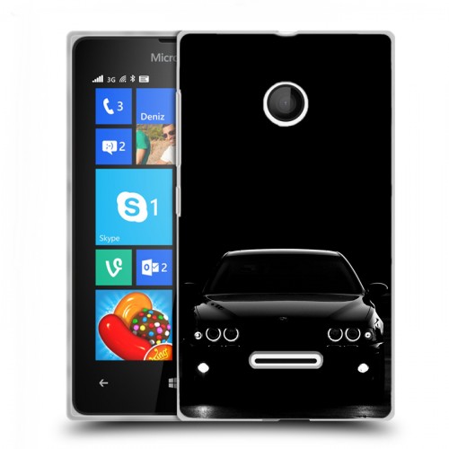 Дизайнерский пластиковый чехол для Microsoft Lumia 435 BMW