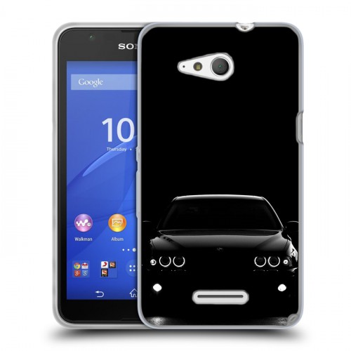 Дизайнерский пластиковый чехол для Sony Xperia E4g BMW