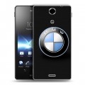 Дизайнерский пластиковый чехол для Sony Xperia TX BMW