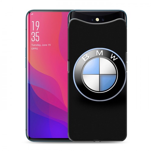 Дизайнерский силиконовый чехол для OPPO Find X BMW