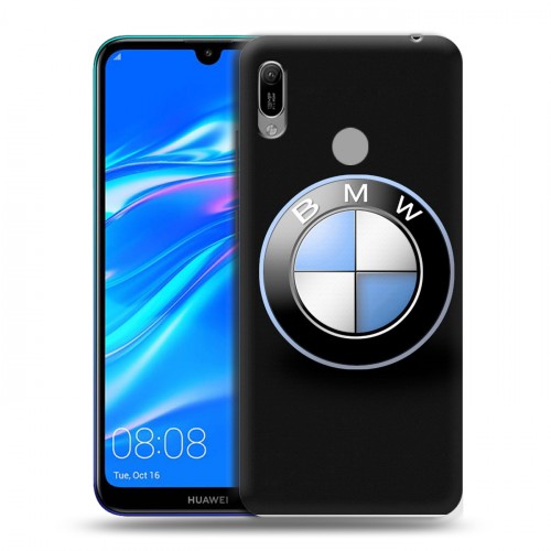 Дизайнерский пластиковый чехол для Huawei Y6 (2019) BMW