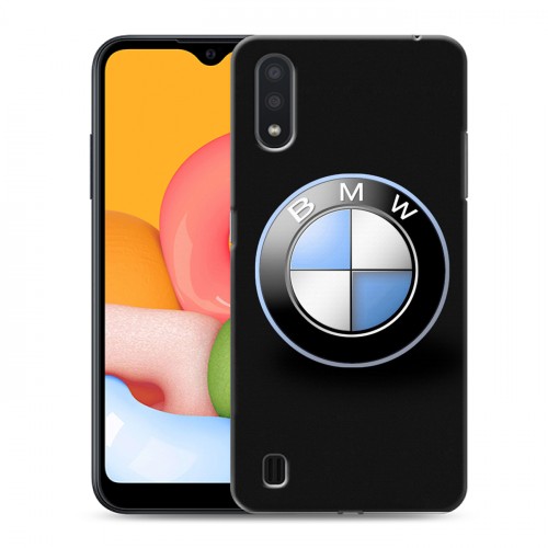 Дизайнерский силиконовый чехол для Samsung Galaxy M01 BMW