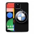 Дизайнерский пластиковый чехол для Google Pixel 5 BMW