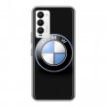 Дизайнерский силиконовый с усиленными углами чехол для Tecno Camon 18 BMW