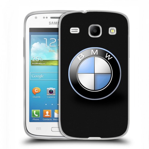 Дизайнерский пластиковый чехол для Samsung Galaxy Core BMW