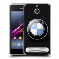 Дизайнерский силиконовый чехол для Sony Xperia E1 BMW