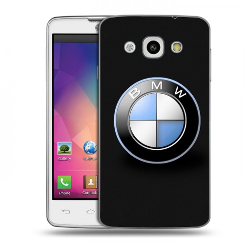 Дизайнерский пластиковый чехол для LG L60 BMW