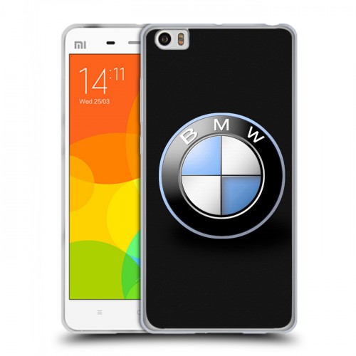 Дизайнерский пластиковый чехол для Xiaomi Mi Note BMW