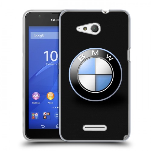 Дизайнерский пластиковый чехол для Sony Xperia E4g BMW