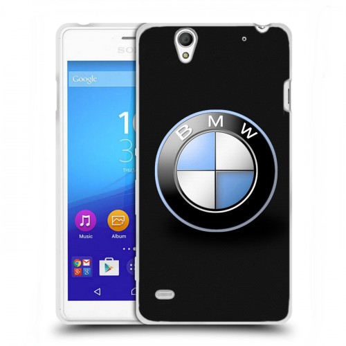 Дизайнерский пластиковый чехол для Sony Xperia C4 BMW