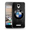 Дизайнерский силиконовый чехол для Micromax Canvas Spark BMW