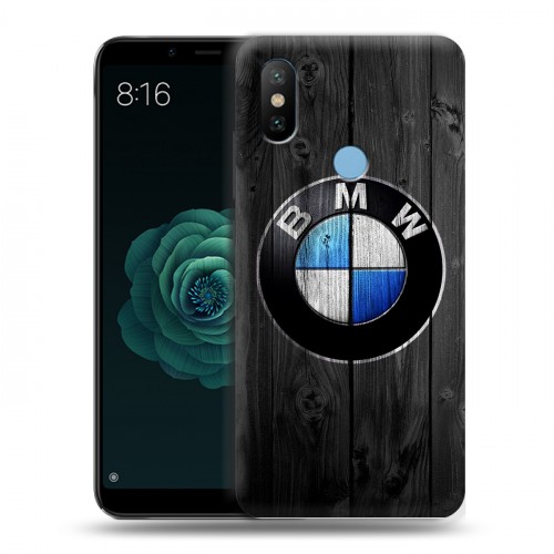 Дизайнерский силиконовый чехол для Xiaomi Mi A2 BMW