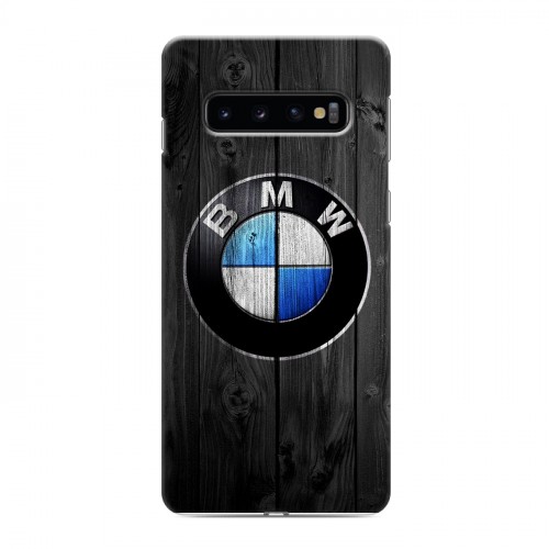 Дизайнерский силиконовый чехол для Samsung Galaxy S10 BMW