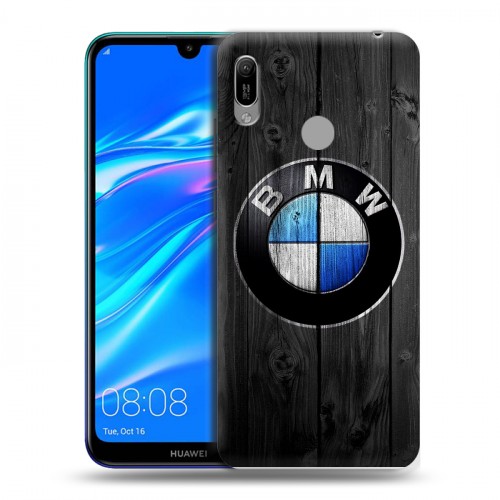 Дизайнерский пластиковый чехол для Huawei Y6 (2019) BMW