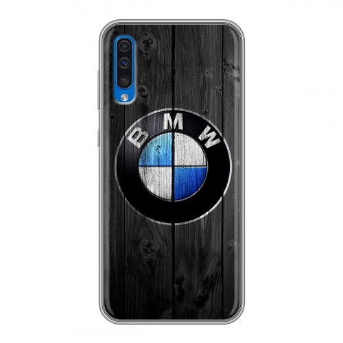 Дизайнерский силиконовый чехол для Samsung Galaxy A50 BMW