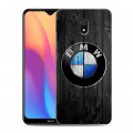 Дизайнерский силиконовый с усиленными углами чехол для Xiaomi RedMi 8A BMW