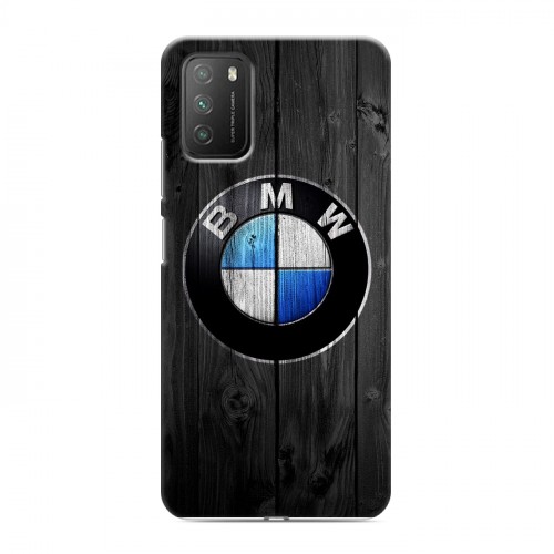 Дизайнерский пластиковый чехол для Xiaomi Poco M3 BMW