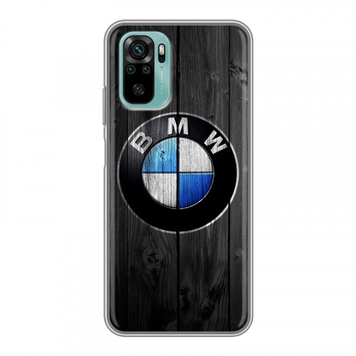 Дизайнерский силиконовый чехол для Xiaomi RedMi Note 10 BMW