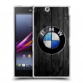 Дизайнерский пластиковый чехол для Sony Xperia Z Ultra  BMW