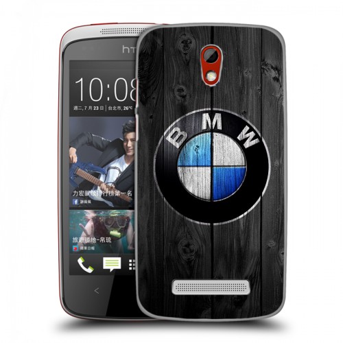 Дизайнерский пластиковый чехол для HTC Desire 500 BMW