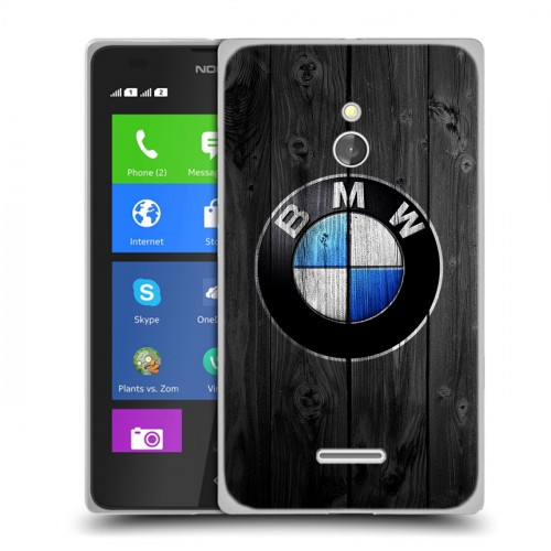 Дизайнерский силиконовый чехол для Nokia XL BMW