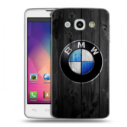 Дизайнерский пластиковый чехол для LG L60 BMW