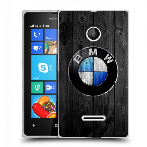 Дизайнерский пластиковый чехол для Microsoft Lumia 435 BMW