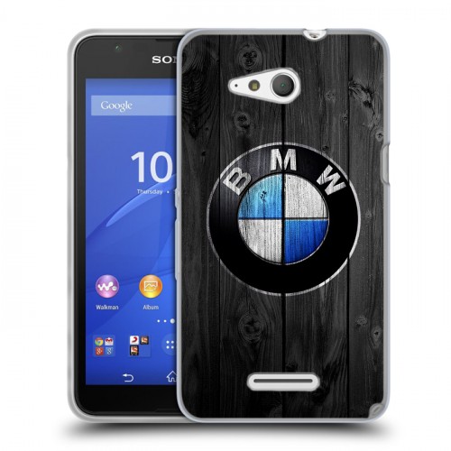 Дизайнерский пластиковый чехол для Sony Xperia E4g BMW