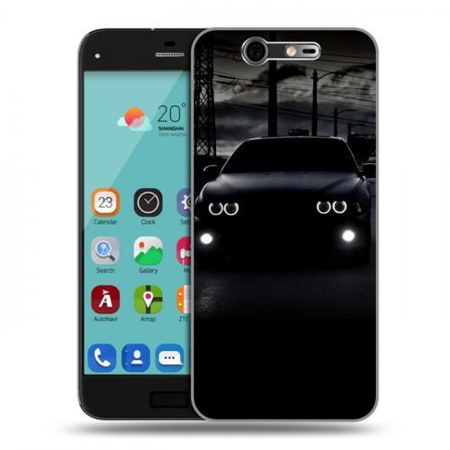 Дизайнерский силиконовый чехол для ZTE Blade S7 BMW