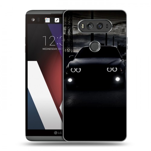 Дизайнерский пластиковый чехол для LG V20 BMW