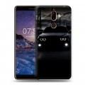 Дизайнерский пластиковый чехол для Nokia 7 Plus BMW