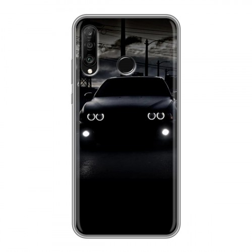 Дизайнерский силиконовый чехол для Huawei P30 Lite BMW