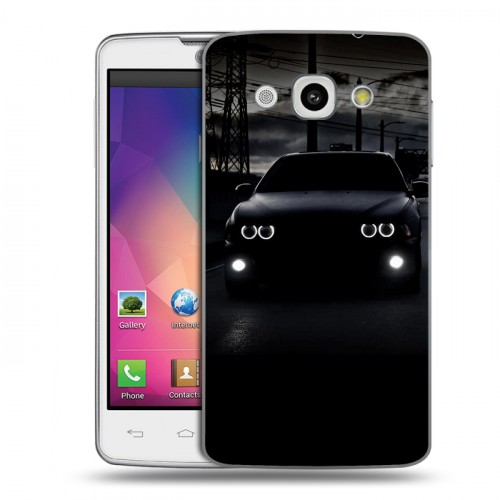 Дизайнерский пластиковый чехол для LG L60 BMW