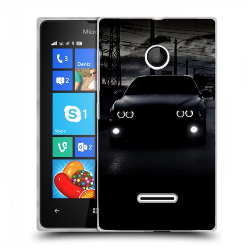 Дизайнерский пластиковый чехол для Microsoft Lumia 435 BMW