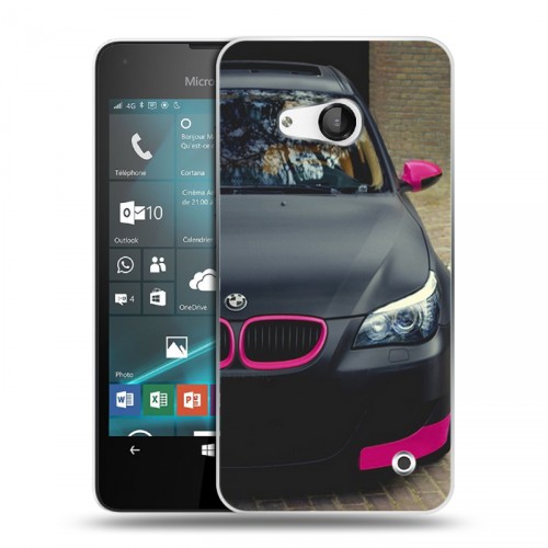 Дизайнерский пластиковый чехол для Microsoft Lumia 550 BMW