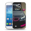 Дизайнерский пластиковый чехол для Samsung Galaxy Premier BMW