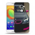 Дизайнерский силиконовый чехол для Alcatel A3 BMW