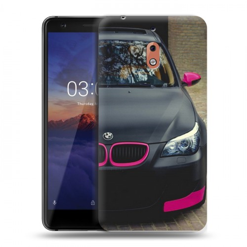 Дизайнерский силиконовый чехол для Nokia 2.1 BMW