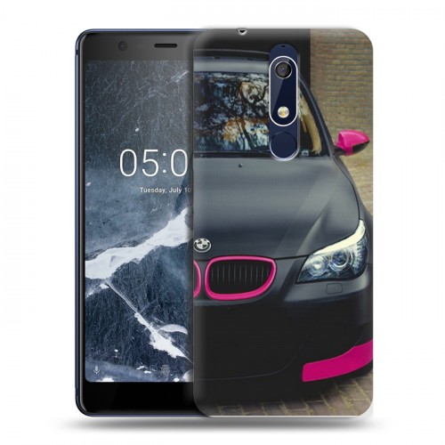 Дизайнерский пластиковый чехол для Nokia 5.1 BMW