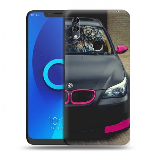 Дизайнерский силиконовый чехол для Alcatel 5V BMW